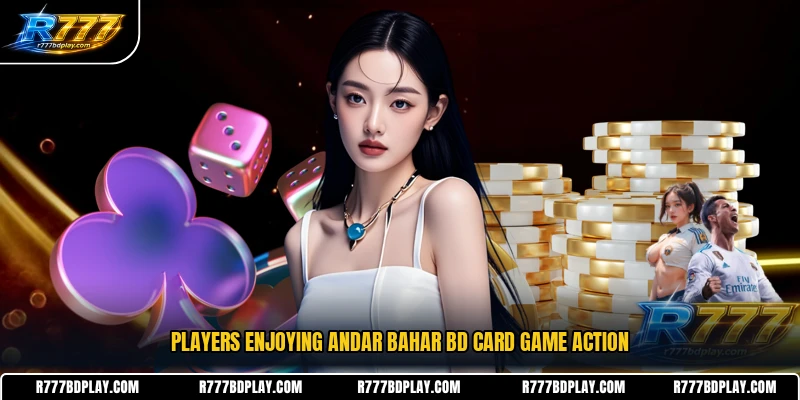 Players enjoying Andar Bahar BD card game action